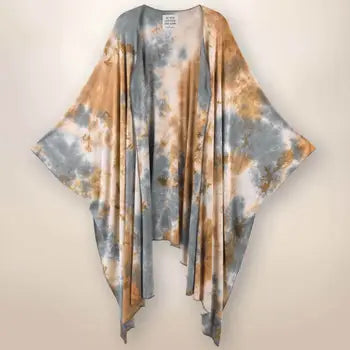 Raven - Long Poncho Cape - Nopal