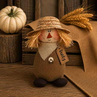 Rusty the Scarecrow 7.5" | Primitive Fall Decor