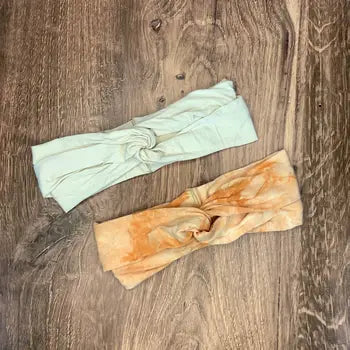 Twisted Headband Set (2A)- Dreamsicle/Sabino