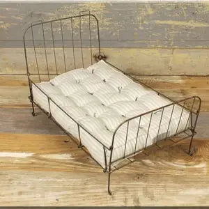 Antique Metal Folding Bed