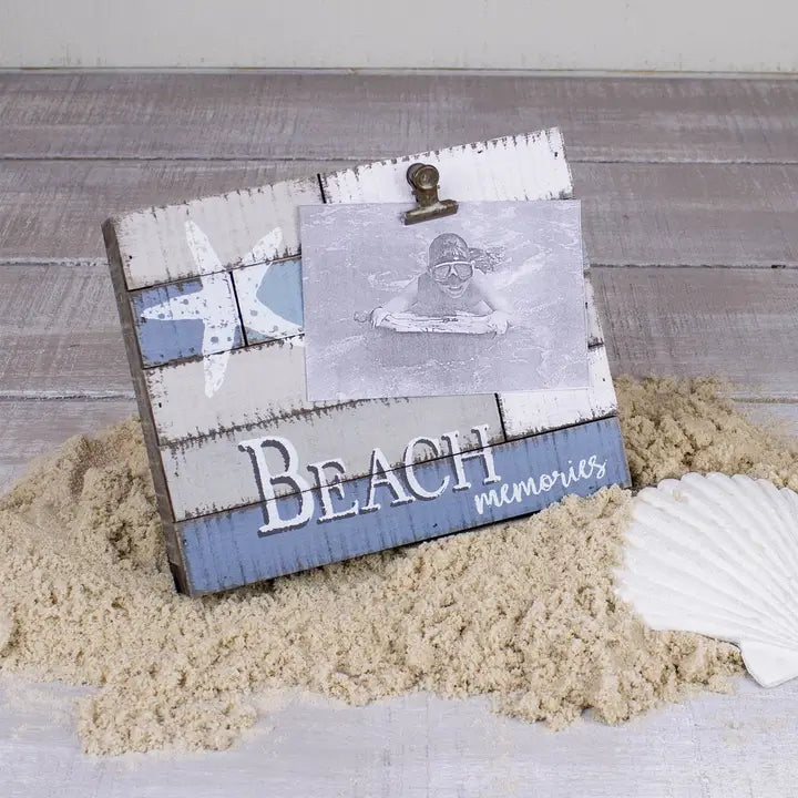 Beach Memories Photo Pallet Sign