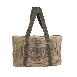 Vintage Coffee Rectangle Tote