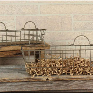 Small Long Wall Basket set (2A)