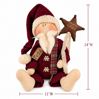 Magical the Santa Claus | 14" Primitive Christmas Santa Decor