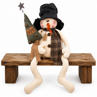 Bradford the Snowman 25" Primitive Christmas Decor