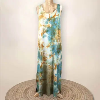 Phoebe - Tank Maxi Dress - Saguaro