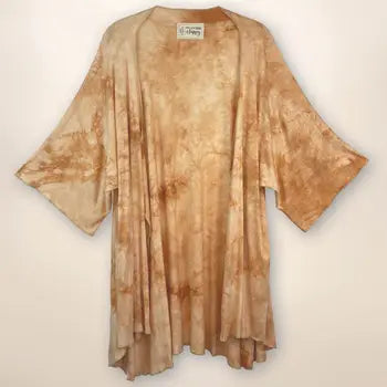 Opal - High Low Kimono Poncho - Dreamsicle