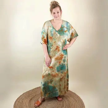 Adele - Caftan Dress - Saguaro