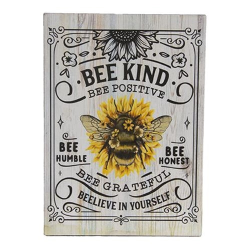 Bee Kind Bee Positive Easel Sign