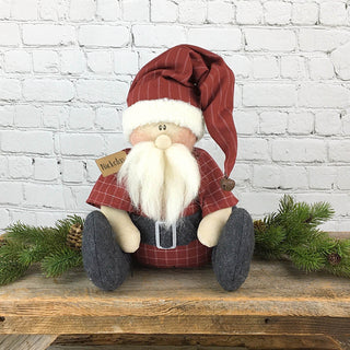 Nickolas Sitting Whimsy Santa