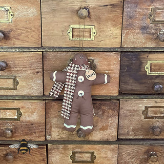 Sweet Small Gingerbread Cookie Ornament