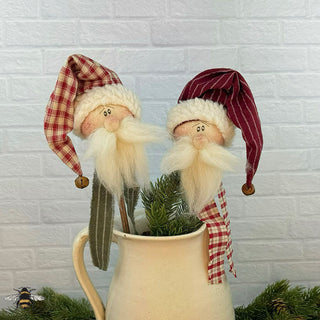Baby Santa Head Wand Set (2A)