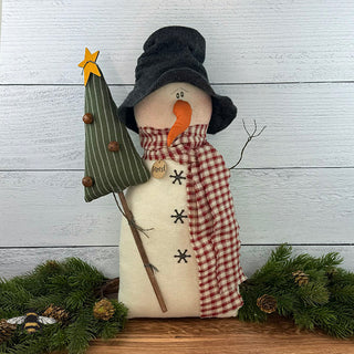 Forest the Curly Nose Snowman