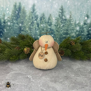 Love the Snowy Snowman Angel