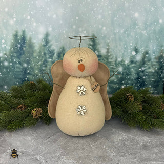 Charm the Snowy Snowman Angel