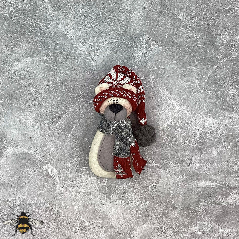 Parks the Polar Bear Small Ornament