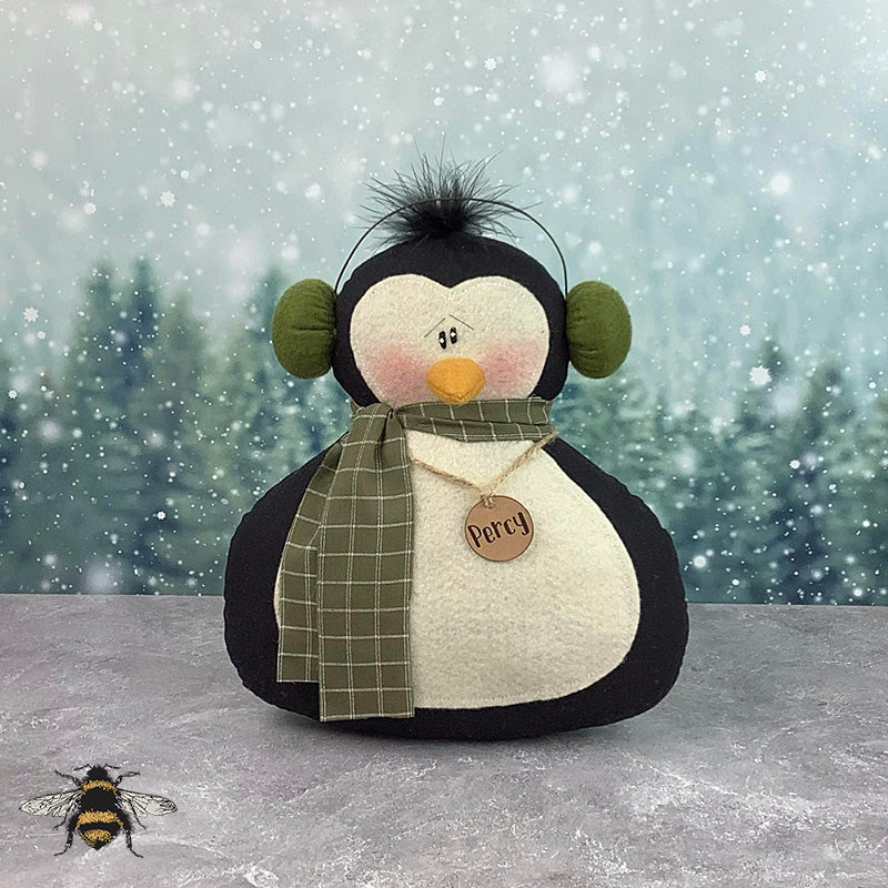 Percy Penguin Pillow