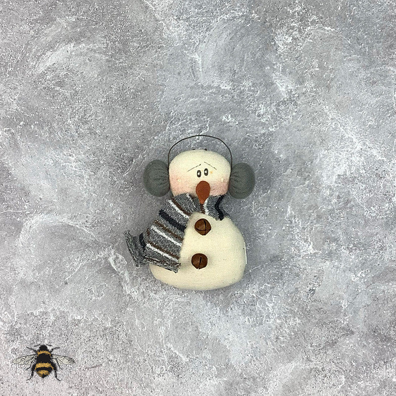 Homer Small Snowman Ornament