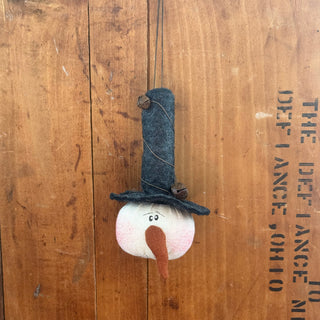 Jingle Bell Snowman Ornament