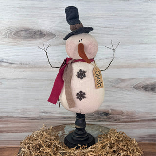 Slush the Prim Snowman on Spindle