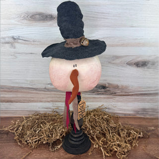 Drifter Prim Snowman on Spindle