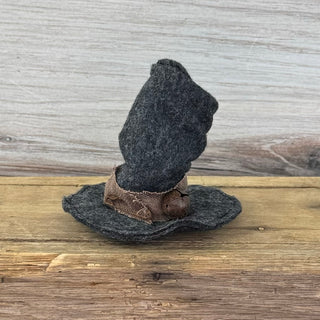 Small Prim Snowman Hat Ornament