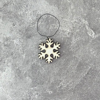 Small Snowflake Doodle Ornament