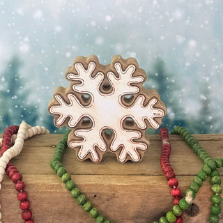 Large Snowflake Doodle Sitter