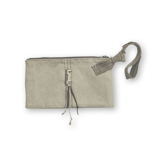 E19818 Mia Sand Clutch with Strap