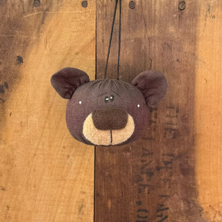 Tattered Teddy Ornament-Boy