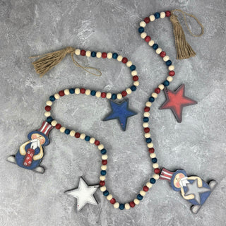 Large Uncle Sam Doodle Garland