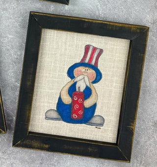 Small Uncle Sam Doodle Frame (Sold Separately)