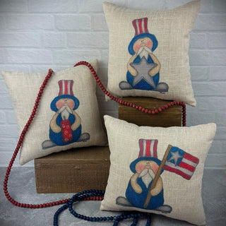 Small Uncle Sam Doodle Pillow (Sold Separately)