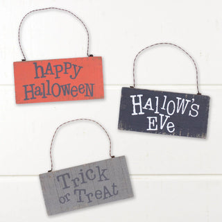 F181102 Small Salvage Halloween Ornament Set (3A)