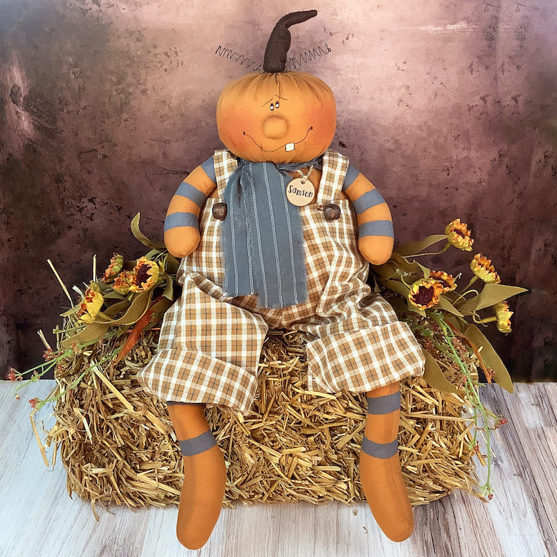 Sandy the Goofy Jack-o-Lantern