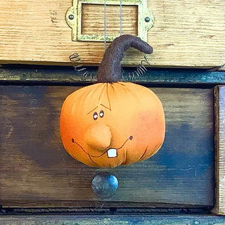 Goofy Jack-O-Lantern Ornament