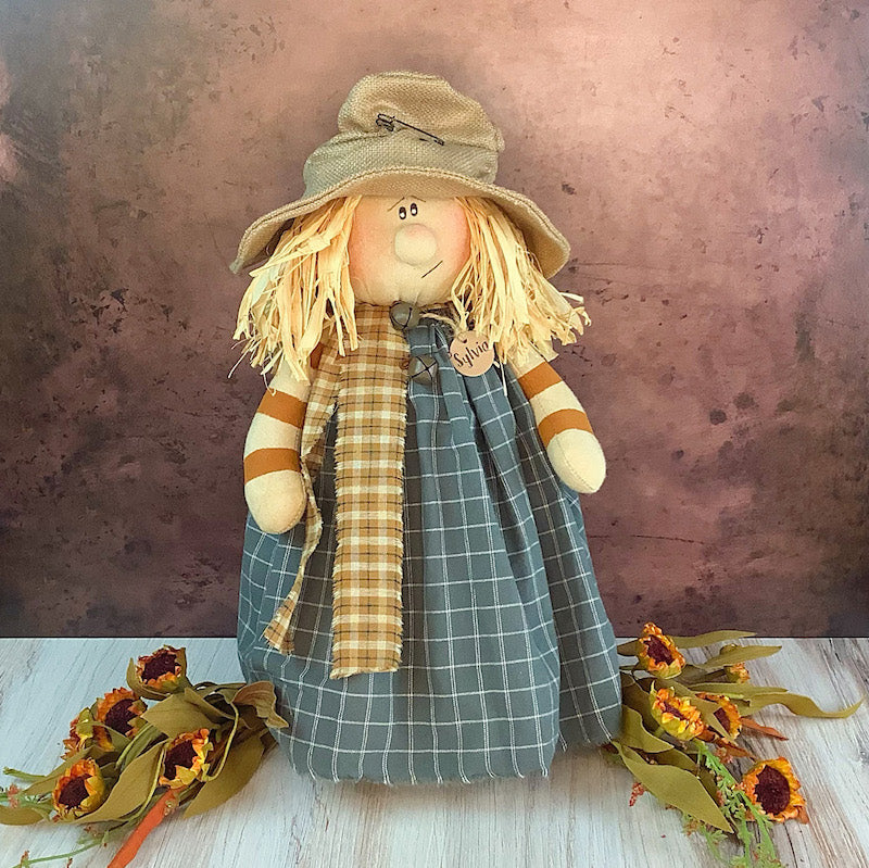 Sylvia the Goofy Scarecrow