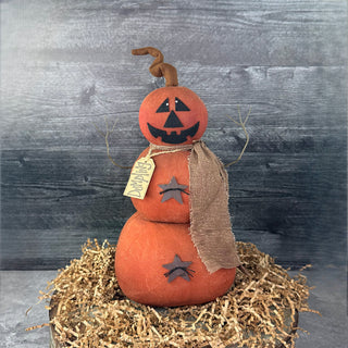 Dumpling the Prim Jack-O-Lantern