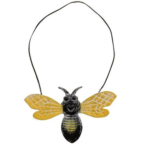 Decorative Metal Bee Ornament