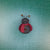 Lucky the Ladybug Small Ornament - Handmade Whimsical Ladybug Soft Sculpture Collectible Spring & Summer Décor by Honey and Me, Inc™