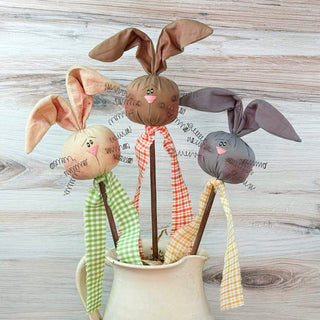 Rolly Polly Bunny Head Wand (sold separately)