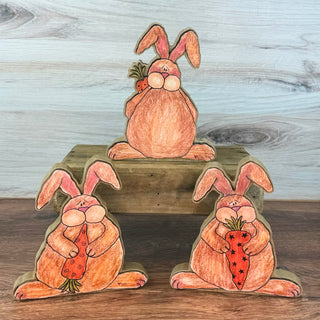 Large Chunky Whimsy Wabbit Doodle Sitter (sold separately)