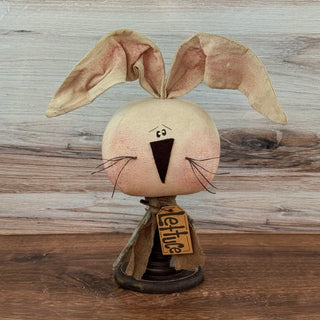 Lettuce the Rustic Rabbit on Spindle