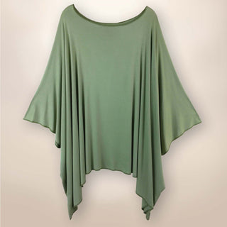 SS2001I Naomi - Low Sides Tunic -Cactus Green