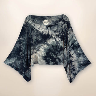 SS2002L Paisley - Midriff Top - Midnight Moon