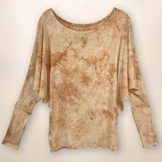 SS2008K Jaidyn - Long Sleeve Shirt with Dolman Sleeve-Dreamsicle