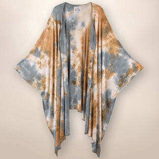 SS2010C Raven - Long Poncho Cape - Nopal