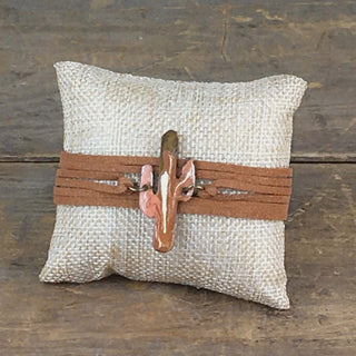 SS20113B Cactus with Suede Wrap - Adobe Swirl