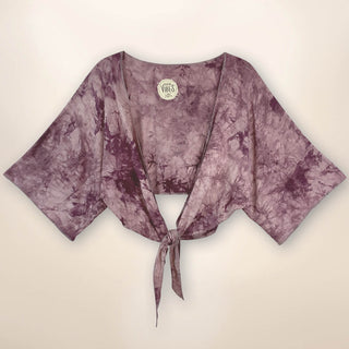 SS2012J Harper - Bolero with Tie - Purple Rain