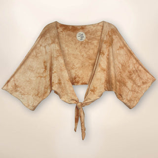 SS2012K Harper - Bolero with Tie - Dreamsicle